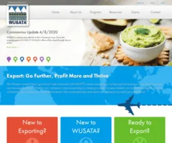 Wusata.org(Agricultural Trade Association) Screenshot
