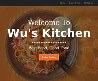 Wuskitchendetogo.com(Wu's Kitchen) Screenshot