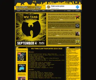 Wutang-Corp.com(Wu-Tang Corp) Screenshot