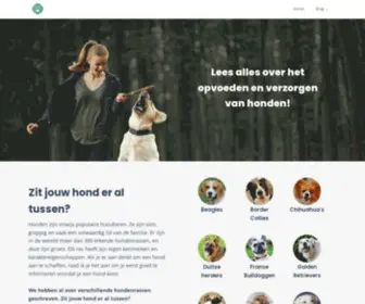 Wuuf.nl(Hier lees je alles over honden) Screenshot