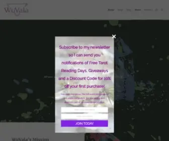 Wuvala.com(Spiritual Energy) Screenshot