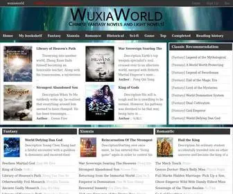 Wuxiaworld.co(Chinese fantasy novels and light novels) Screenshot