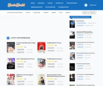 WuxiaWorldsite.com(Read chinese fantasy novels and light novels) Screenshot
