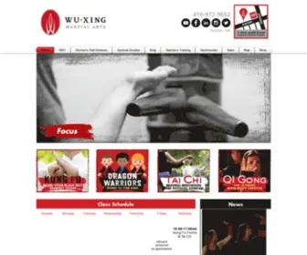 Wuxingmartialarts.com(Wuxing) Screenshot