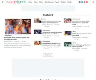 Wuzupnigeria.com(An online Magazine on everything) Screenshot