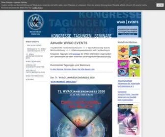 Wvao-Events.de(Veranstaltungen der WVAO Mainz) Screenshot