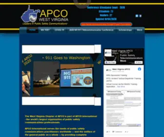 Wvapco.org(West Virginia APCO) Screenshot