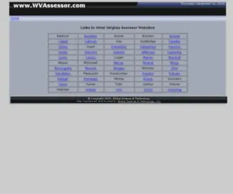 Wvassessor.com(West Virginia Assessors) Screenshot