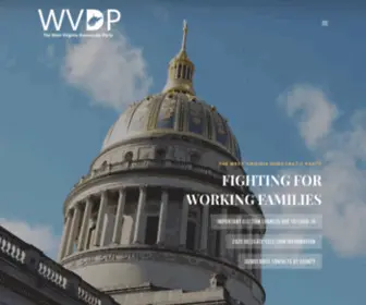 Wvdemocrats.com(West Virginia Democratic Party) Screenshot
