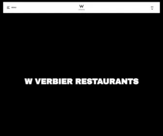 Wverbier-Restaurants.com(W Verbier Restaurants) Screenshot