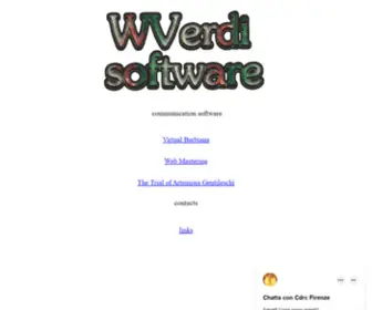 Wverdi.it(Wverdi software) Screenshot