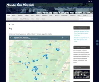Wvfalls.com(Guides, photos, and videos on exploring West Virginia's waterfalls) Screenshot