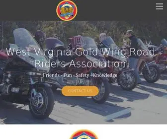 WVGWrra.org(West Virginia Gold Wing Road Riders Association) Screenshot