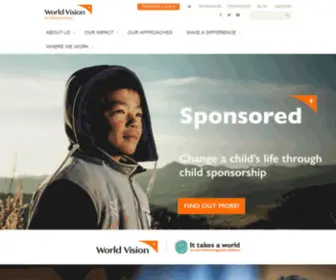 Wvi.ngo(World Vision International) Screenshot