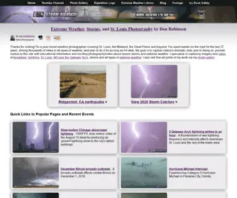 Wvlightning.com(Lightning, Tornadoes, Storms, St) Screenshot