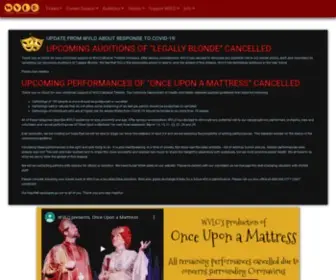 Wvlo.org(West Valley Light Opera) Screenshot