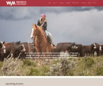 WVmcattle.com(Western Video Market) Screenshot