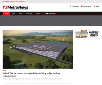 Wvmetronews.com(WV MetroNews) Screenshot