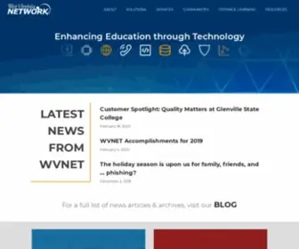 Wvnet.edu(West Virginia Network) Screenshot