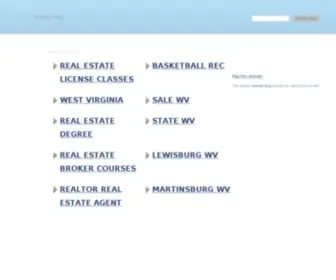 Wvrec.org(West Virginia Real Estate Commission) Screenshot