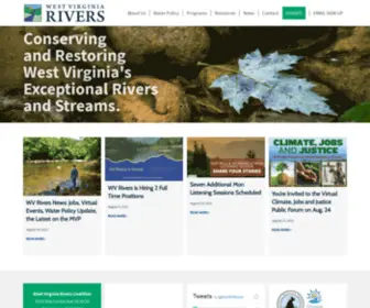 Wvrivers.org(WV Rivers) Screenshot