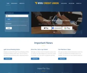 Wvucu.com(Your Credit Union) Screenshot