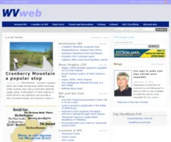 Wvweb.com(West Virginia Web) Screenshot