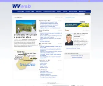 Wvweb.net(West Virginia Web) Screenshot