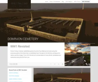 WW1Revisited.com(WW1 Revisited) Screenshot