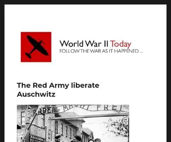 WW2Today.com(World War II Today) Screenshot