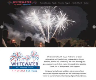 WW4TH.com(Whitewater's Fourth of July Festival) Screenshot