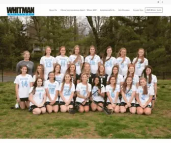 WWasbc.com(Whitman high school booster club) Screenshot