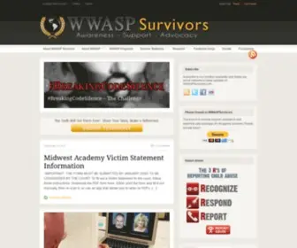 WWaspsurvivors.com(WWASP Survivors) Screenshot