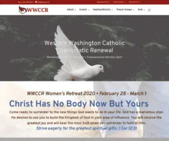 WWCCR.org(Western Washington Catholic Charismatic Renewal) Screenshot