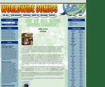 WWcomics.com(Worldwide Comics) Screenshot