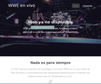 WWeenvivo.com(Wwe) Screenshot