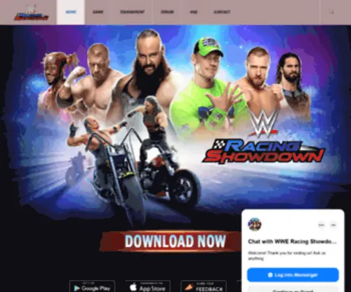 WWeracingshowdown.com(WWE Racing Showdown) Screenshot