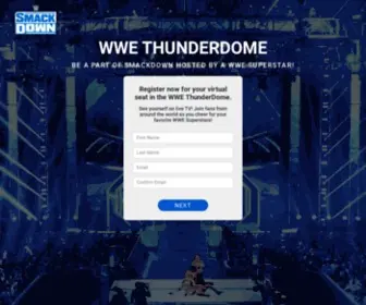 WWethunderdome.com(WWE Virtual Fan) Screenshot