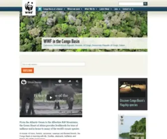 WWF-Congobasin.org(Congo Basin) Screenshot