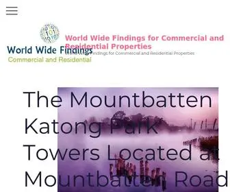 WWFC.org.sg(World Wide Findings for Commercial and Residential Properties) Screenshot