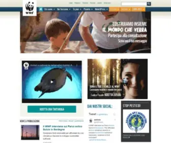 WWF.it(Per la difesa dell'ambiente e delle specie a rischio) Screenshot