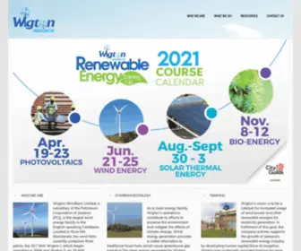 WWfja.com(Wigton Windfarm Limited) Screenshot