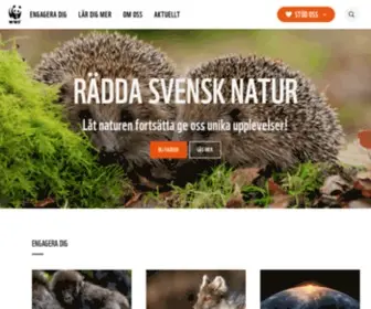 WWF.se(Världsnaturfonden) Screenshot