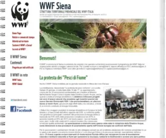 WWfsiena.it(WWF Siena) Screenshot