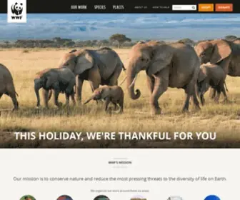 WWfus.org(World Wildlife Fund) Screenshot