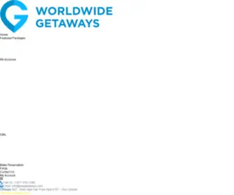 WWgetaways.com(Amazing Vacations for Less) Screenshot