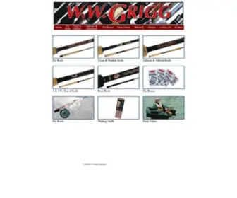 WWgrigg.com(Grigg Fishing Rods) Screenshot