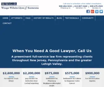 WWGrlaw.com(Personal Injury Attorney PA) Screenshot