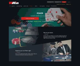 WWinpoker.com(Texsas Hold'em) Screenshot