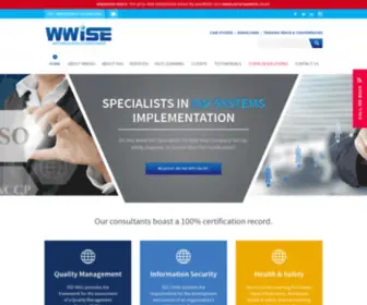 WWise.co.za(ISO Implementation & Training Courses) Screenshot